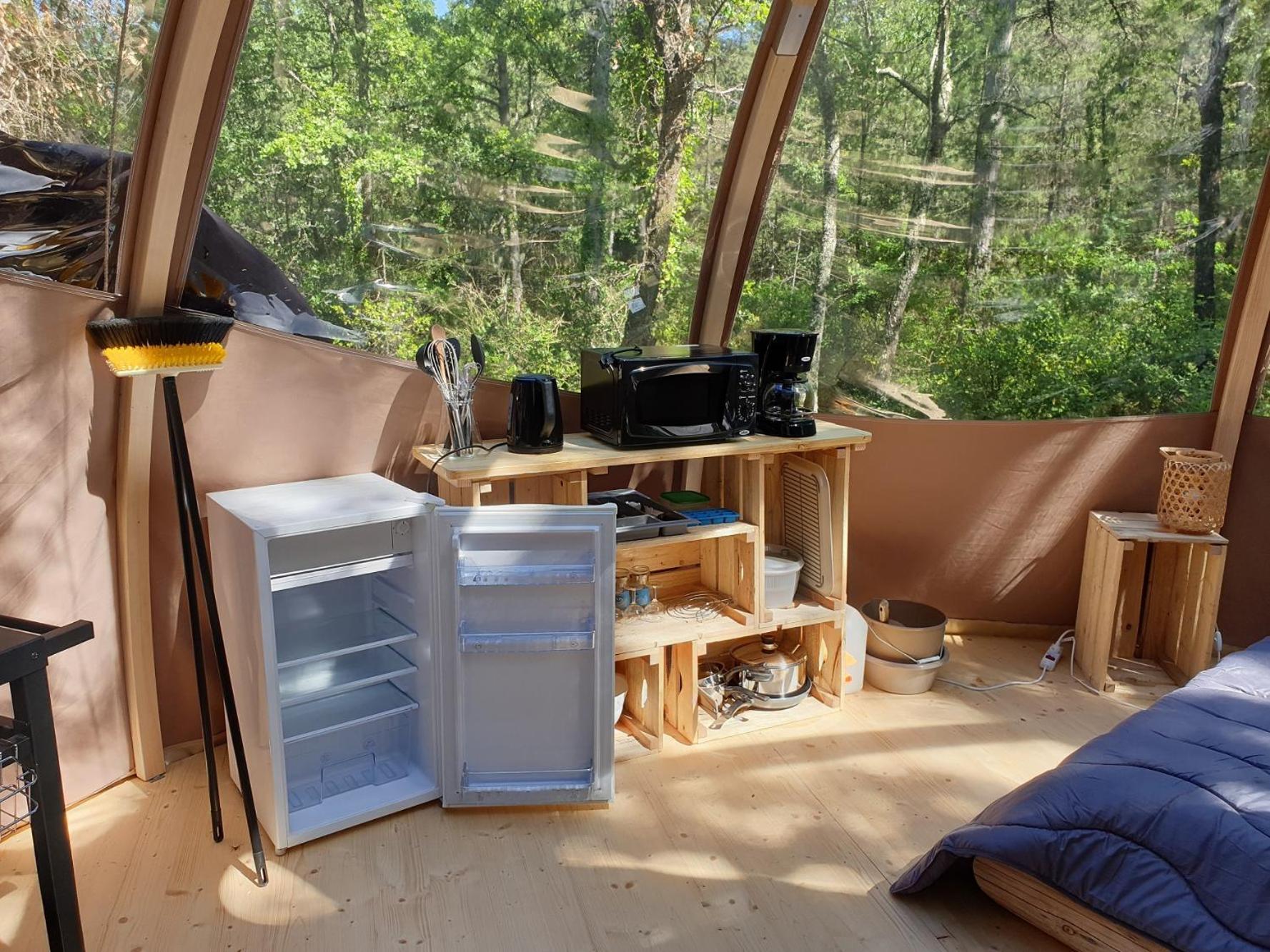 Camping De Graniers Monoblet Exterior foto
